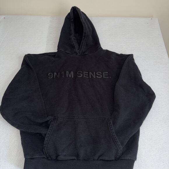 9n1m Sense Hoodie. Black. Sz M Mens - Picture 1 of 4